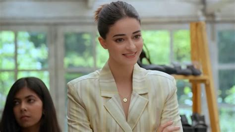 Ananya Panday Sexy Scene in Call Me Bae